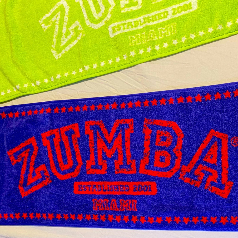 Zumba Fitness Towels